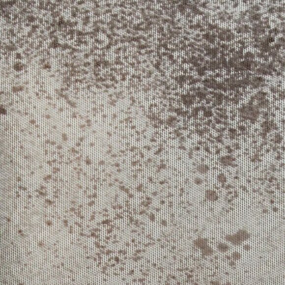 NWT MACCAPANI Angela Long Sleeve Twisted Y2K 90's Crop Top in Space Grey Sz. XS - Picture 7 of 9